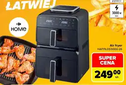 Carrefour Frytkownica beztłuszczowa Carrefour Home HAF11LDS3000-26 3000W oferta