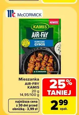 Carrefour Mieszanka przypraw Kamis Air-Fry Kurczak Gyros oferta