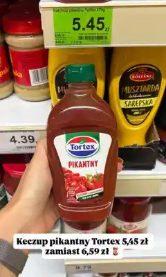 Dino Ketchup pikantny Tortex oferta