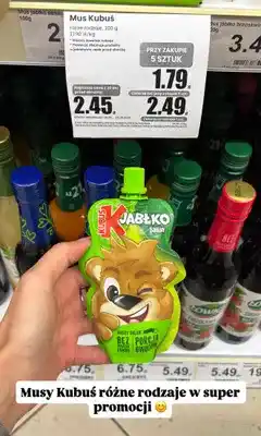 Dino Mus Kubuś Jabłko Banan oferta