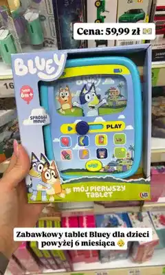Dino Tablet zabawkowy Bluey Mój pierwszy oferta