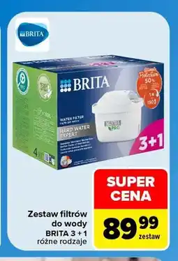 Carrefour Zestaw filtrów do wody Brita 4-pak oferta