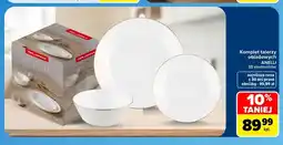 Carrefour Komplet talerzy obiadowych Anelli 18 elementów Florina oferta