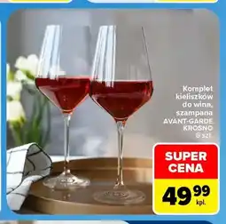 Carrefour Komplet kieliszków do szampana Avant-Garde Krosno 6 szt oferta