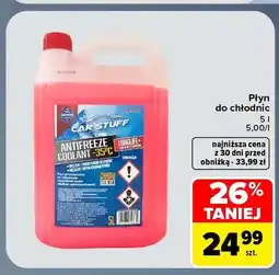 Carrefour Płyn do chłodnic Car Stuff oferta