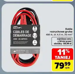 Carrefour Kable rozruchowe grube Imdicar oferta