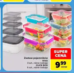 Carrefour Zestaw pojemników Vivo 3-pak oferta