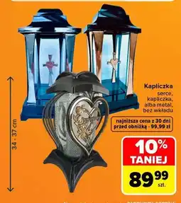 Carrefour Kapliczka alba metal bez wkładu oferta