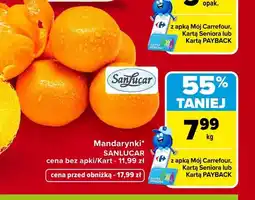 Carrefour Mandarynki SanLucar oferta