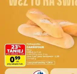 Carrefour Półbagietka Carrefour oferta