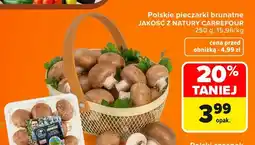 Carrefour Pieczarki brunatne polskie Jakość z Natury Carrefour oferta