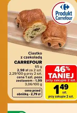 Carrefour Ciastko z czekoladą Carrefour oferta