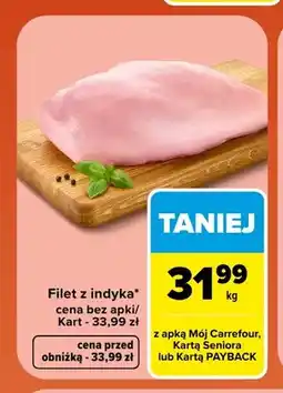 Carrefour Filet z indyka oferta