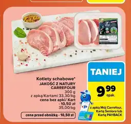 Carrefour Kotlety schabowe Jakość z Natury Carrefour oferta