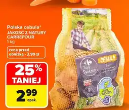 Carrefour Cebula polska Jakość z Natury Carrefour oferta