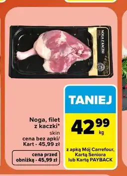 Carrefour Noga z kaczki skin oferta
