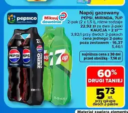Carrefour Napój gazowany Pepsi 2-pak oferta