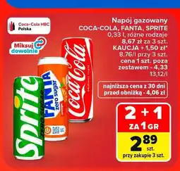 Carrefour Napój gazowany Coca-Cola oferta