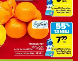 Carrefour Mandarynki SanLucar oferta