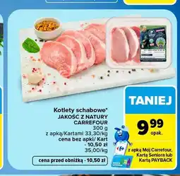 Carrefour Kotlety schabowe Jakość z Natury Carrefour oferta