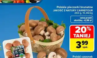 Pieczarki brunatne polskie Jakość z Natury Carrefour