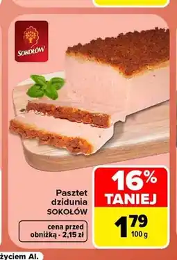 Carrefour Pasztet dzidunia Sokołów oferta