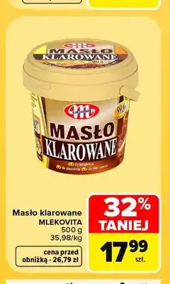 Carrefour Masło klarowane Mlekovita oferta