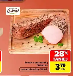 Carrefour Schab z czarnuszką Dubielak oferta