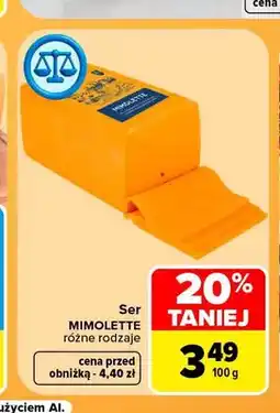 Carrefour Ser Mimolette oferta