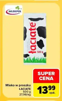 Carrefour Mleko w proszku Łaciate oferta