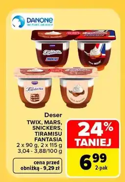 Carrefour Deser Twix Fantasia 2-pak oferta