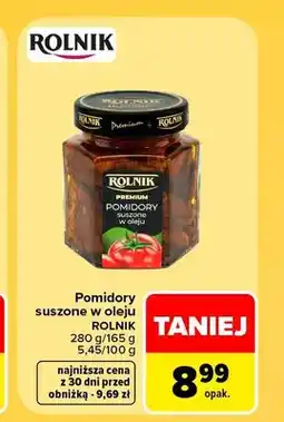Carrefour Pomidory suszone w oleju Rolnik oferta