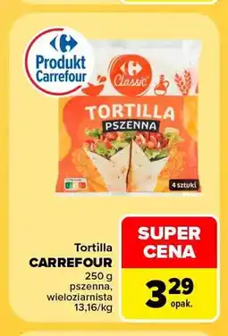Carrefour Tortilla wieloziarnista Carrefour oferta