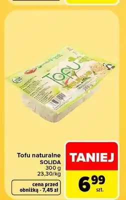 Carrefour Tofu naturalne Solida oferta
