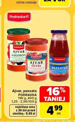 Carrefour Ajvar łagodny Podravka oferta