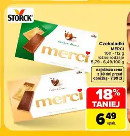 Carrefour Czekoladki Merci oferta