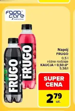 Carrefour Napój Frugo czarne oferta