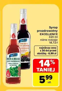 Carrefour Syrop prozdrowotny Excellence oferta