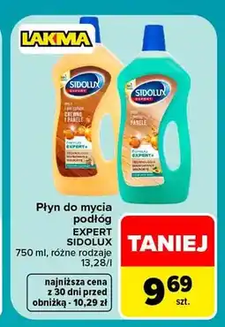 Carrefour Płyn do mycia podłóg Expert Sidolux oferta