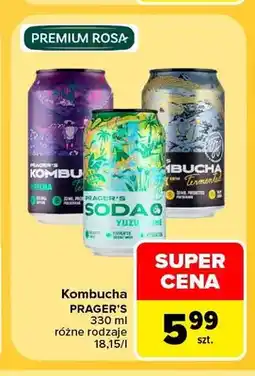 Carrefour Kombucha Prager's oferta