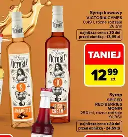 Carrefour Syrop kawowy Victoria Cymes Amaretto oferta