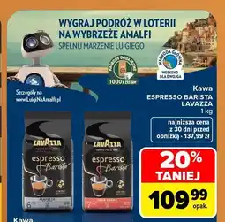 Carrefour Kawa ziarnista Espresso Barista Perfetto Lavazza oferta