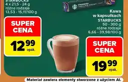 Carrefour Kawa w kapsułkach Starbucks Latte Macchiato oferta