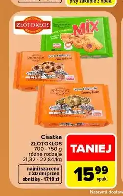 Carrefour Ciastka Złotokłos oferta