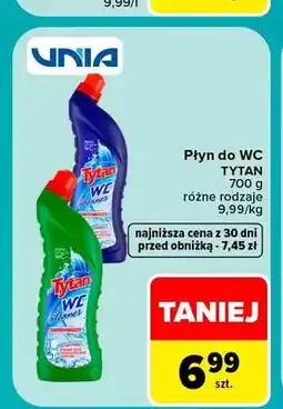 Carrefour Płyn do WC Tytan oferta