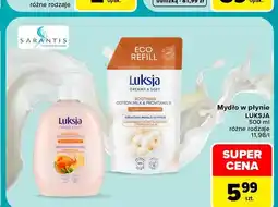 Carrefour Mydło w płynie Luksja oferta