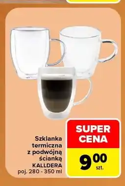 Carrefour Szklanka termiczna z podwójną ścianką Kalldera oferta