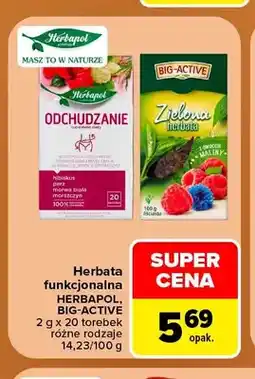 Carrefour Herbata funkcjonalna Herbapol oferta