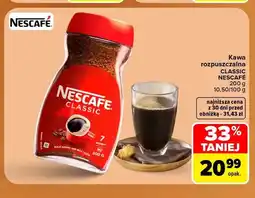 Carrefour Kawa rozpuszczalna Classic Nescafé oferta