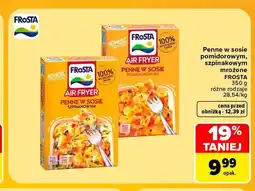 Carrefour Penne w sosie pomidorowym mrożone Frosta oferta